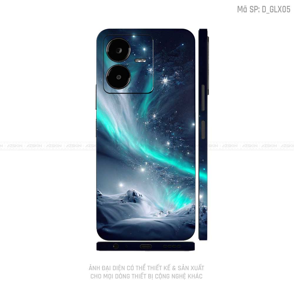 Dán Skin Vivo Y Series Hình Galaxy - Space | D_GLX05