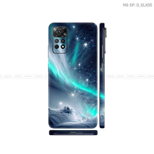 Dán Skin Xiaomi Redmi Note 11 Series Hình Galaxy - Space | D_GLX05