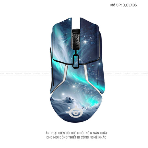 Skin Dán Chuột Steelseries Hình Galaxy Vũ Trụ | D_GLX05