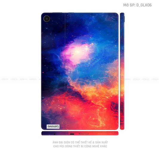 Dán Skin Máy Tính Bảng Lenovo Pad Series Hình Galaxy - Space | D_GLX06