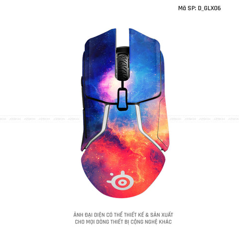 Skin Dán Chuột Steelseries Hình Galaxy Vũ Trụ | D_GLX06