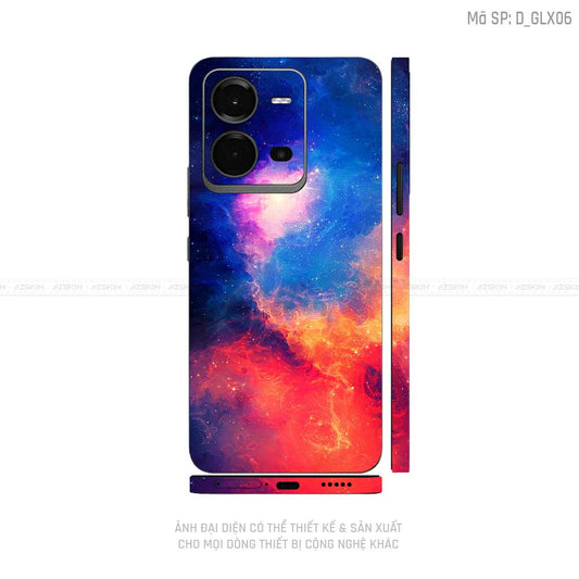 Dán Skin Vivo V Series Hình Galaxy-Space | D_GLX06
