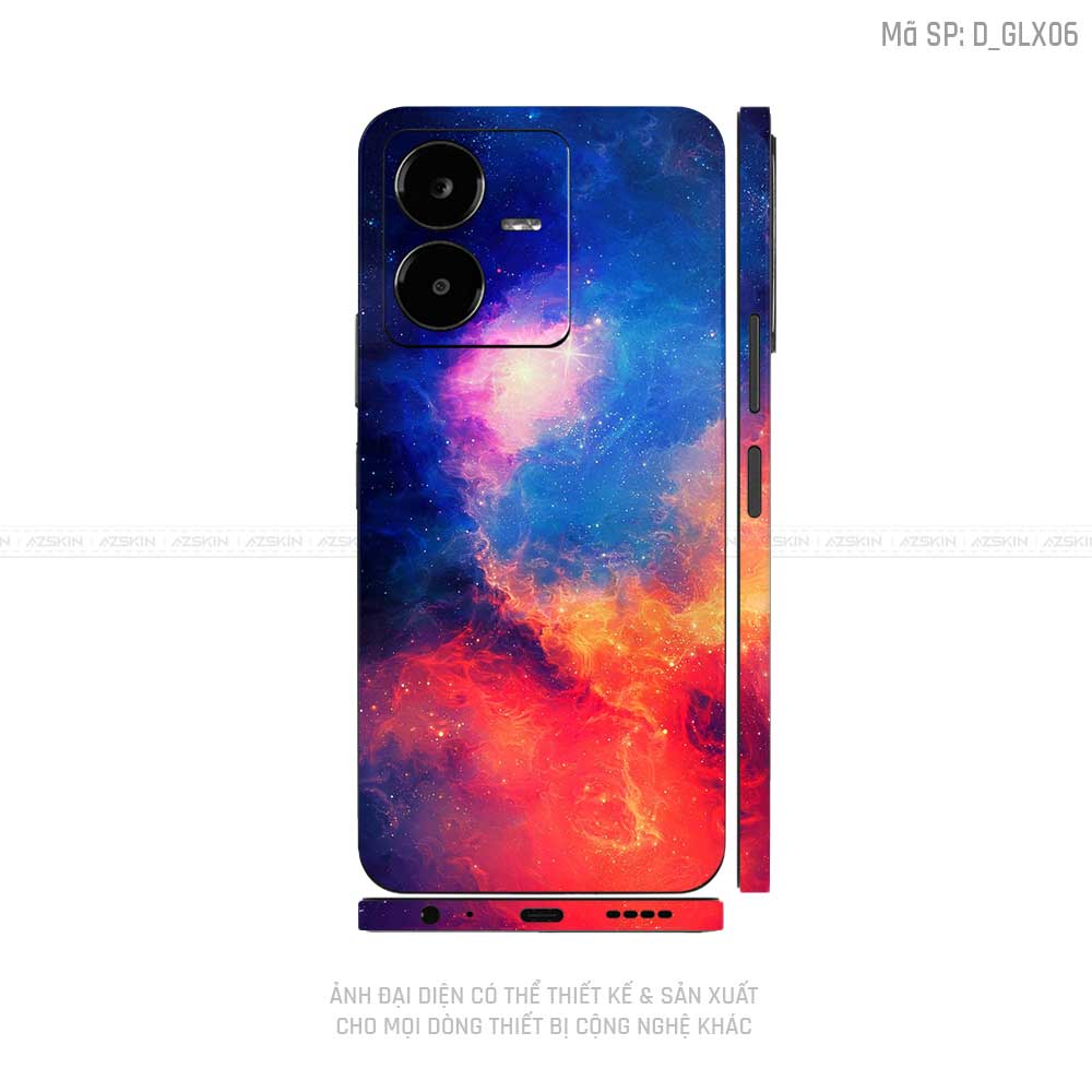 Dán Skin Vivo Y Series Hình Galaxy - Space | D_GLX06