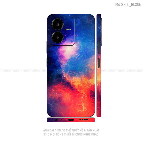 Dán Skin Vivo Y Series Hình Galaxy - Space | D_GLX06