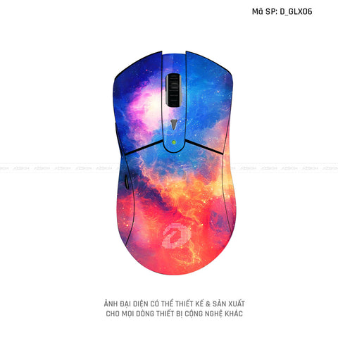Skin Dán Chuột Dareu Hình Galaxy - Space | D_GLX06