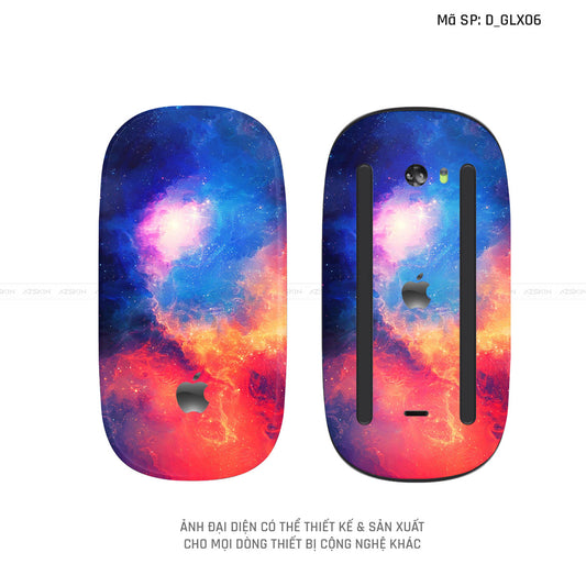 Skin Dán Chuột Apple Magic Mouse Hình Galaxy - Space | D_GLX06