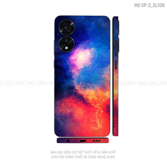 Miếng Dán Skin Điện Thoại OPPO A Series Hình Galaxy - Space | D_GLX06