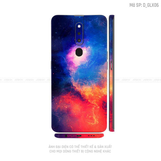 Miếng Dán Skin Điện Thoại OPPO F Series Hình Galaxy-Space | D_GLX06