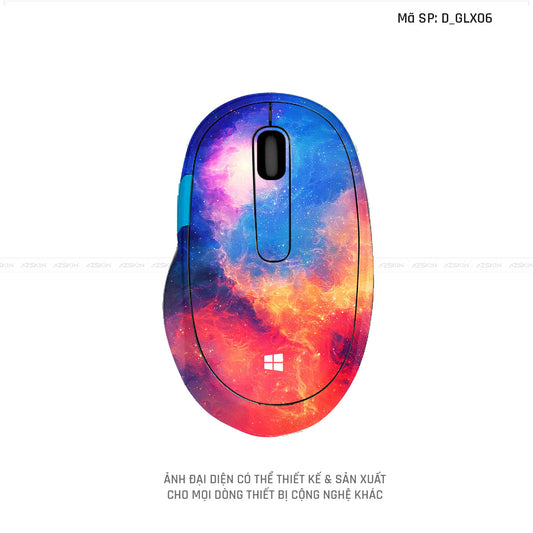 Skin Dán Chuột Microsoft Hình Galaxy - Space | D_GLX06