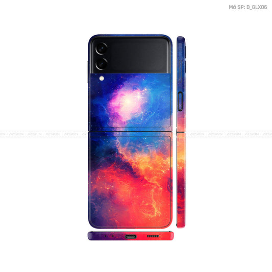 Dán Skin Galaxy Zflip4 Hình Galaxy - Space | D_GLX06