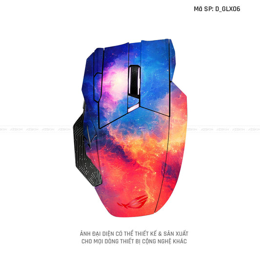 Skin Dán Chuột Asus Hình Galaxy - Space | D_GLX06