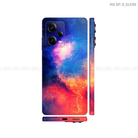 Dán Skin Xiaomi Redmi Note 12 Series Hình Galaxy - Space | D_GLX06