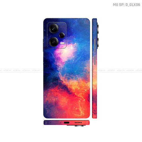 Dán Skin Xiaomi Redmi Note 12 Series Hình Galaxy - Space | D_GLX06
