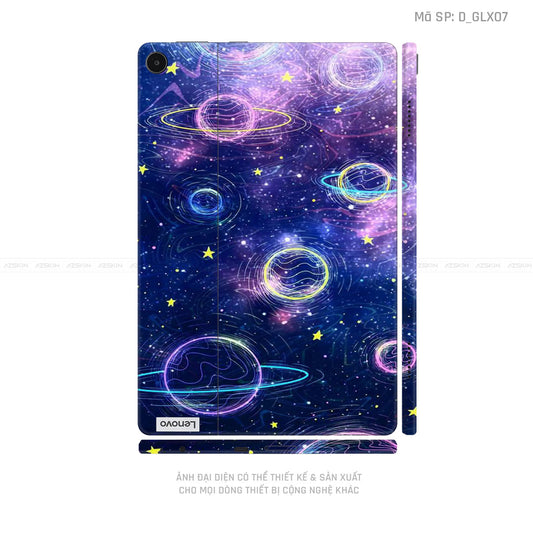 Dán Skin Máy Tính Bảng Lenovo Pad Series Hình Galaxy - Space | D_GLX07