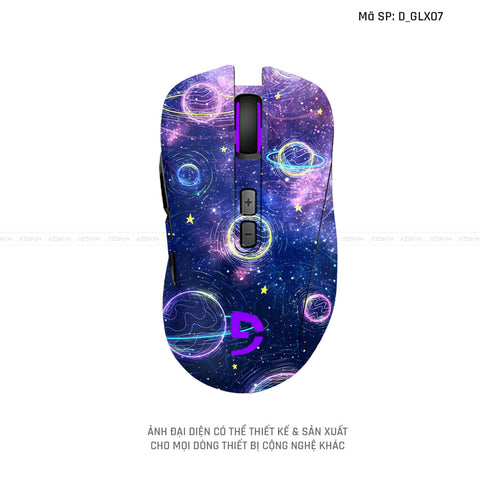 Skin Dán Chuột Fuhlen Hình Galaxy - Space | D_GLX07