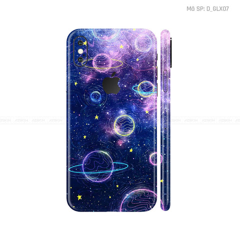 Dán Skin IPhone X Series Hình Galaxy - Space | D_GLX07