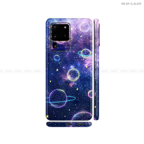 Dán Skin Galaxy S20 Series Hình Galaxy - Space | D_GLX07