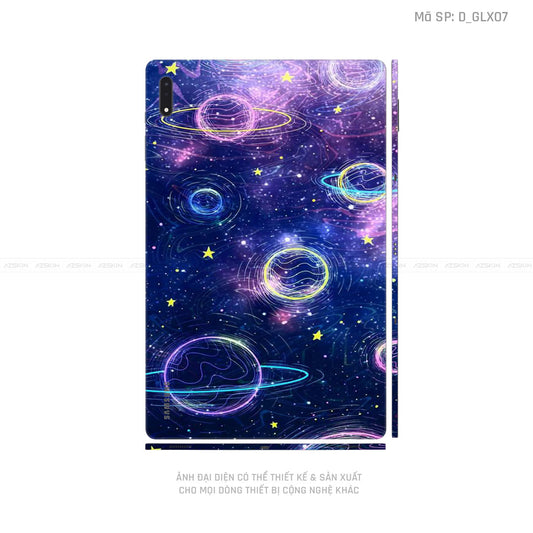 Dán Skin Galaxy Tab S7 Series Hình Galaxy - Space | D_GLX07