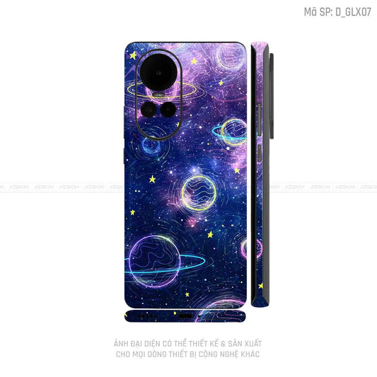 Dán Skin Điện Thoại OPPO Reno Series Hình Galaxy-Space | D_GLX07