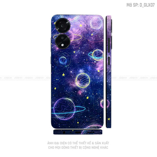 Miếng Dán Skin Điện Thoại OPPO A Series Hình Galaxy - Space | D_GLX07