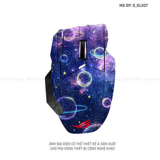 Skin Dán Chuột Asus Hình Galaxy - Space | D_GLX07