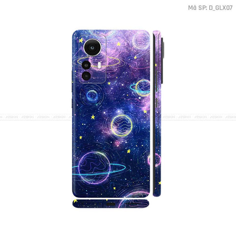 Dán Skin Xiaomi 12 Series Hình Galaxy - Space | D_GLX07