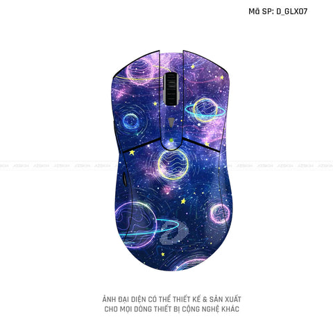 Skin Dán Chuột Dareu Hình Galaxy - Space | D_GLX07