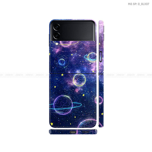 Dán Skin Galaxy Zflip3 Hình Galaxy - Space | D_GLX07