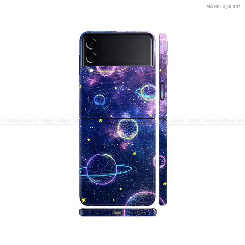 Dán Skin Galaxy Zflip3 Hình Galaxy - Space | D_GLX07