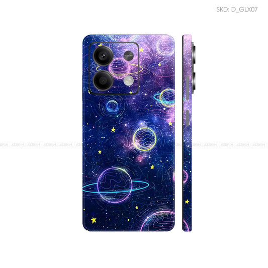 Dán Skin Điện Thoại Xiaomi Redmi 13 Series Hình Galaxy-Space | D_GLX07
