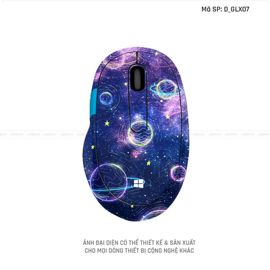 Skin Dán Chuột Microsoft Hình Galaxy - Space | D_GLX07