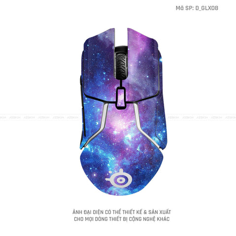 Skin Dán Chuột Steelseries Hình Galaxy Vũ Trụ | D_GLX08