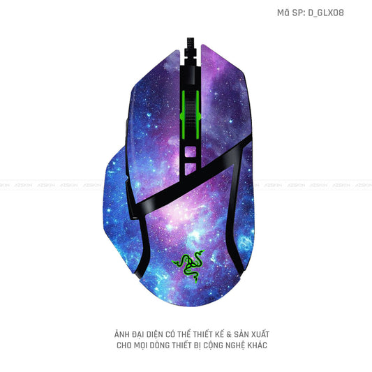 Skin Dán Chuột Razer Hình Galaxy - Space | D_GLX08