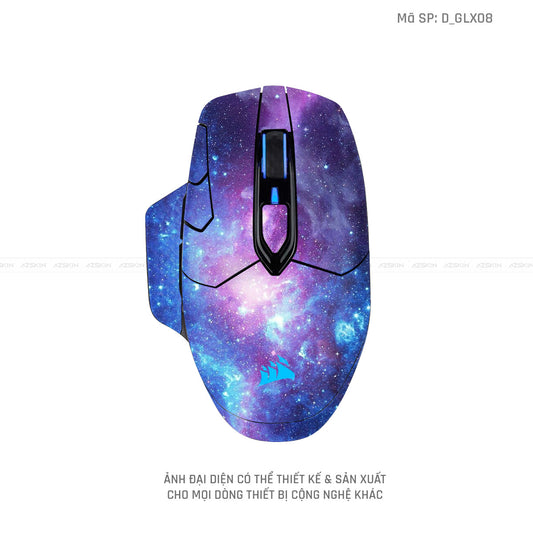 Skin Dán Chuột Corsair Hình Galaxy - Space | D_GLX08