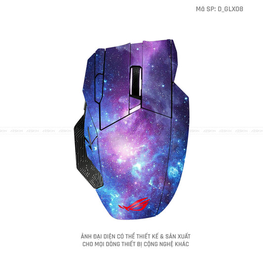 Skin Dán Chuột Asus Hình Galaxy - Space | D_GLX08