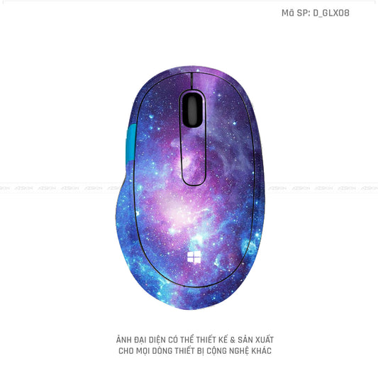 Skin Dán Chuột Microsoft Hình Galaxy - Space | D_GLX08