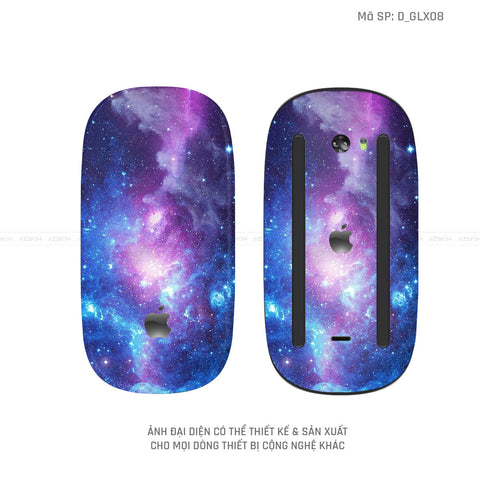 Skin Dán Chuột Apple Magic Mouse Hình Galaxy - Space | D_GLX08