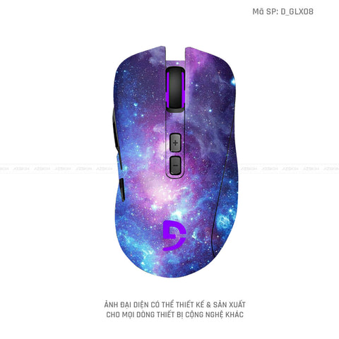 Skin Dán Chuột Fuhlen Hình Galaxy - Space | D_GLX08