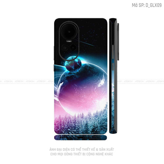 Dán Skin Điện Thoại OPPO Reno Series Hình Galaxy-Space | D_GLX09