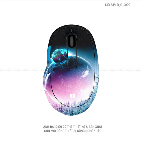 Skin Dán Chuột Microsoft Hình Galaxy - Space | D_GLX09