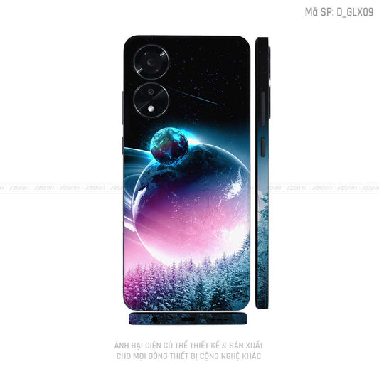 Miếng Dán Skin Điện Thoại OPPO A Series Hình Galaxy - Space | D_GLX09