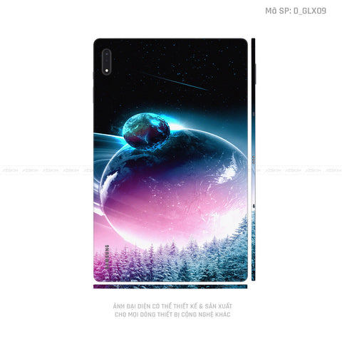 Dán Skin Galaxy Tab S9 Series Hình Galaxy - Space | D_GLX09