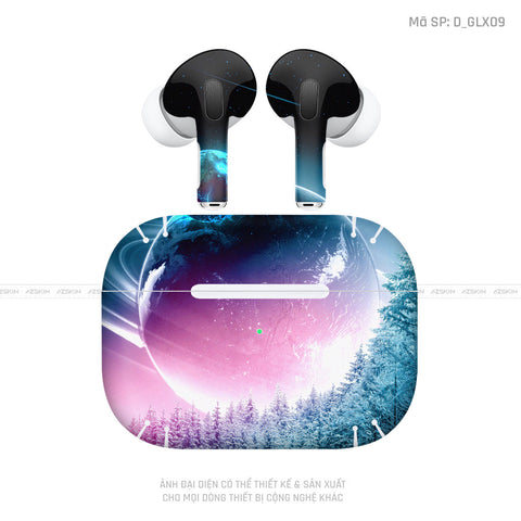 Dán Skin Tai Nghe Airpod Pro/ Pro 2 Hình Galaxy - Space | D_GLX09