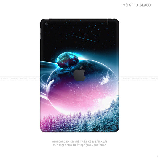 Dán Skin IPad Gen Series Hình Galaxy-Space | D_GLX09