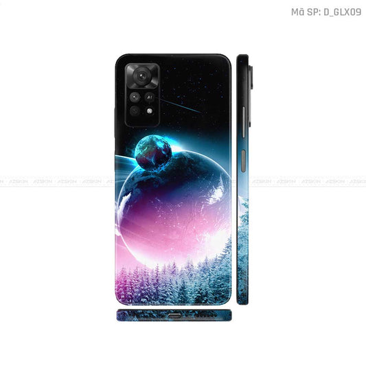 Dán Skin Xiaomi Redmi Note 11 Series Hình Galaxy - Space | D_GLX09