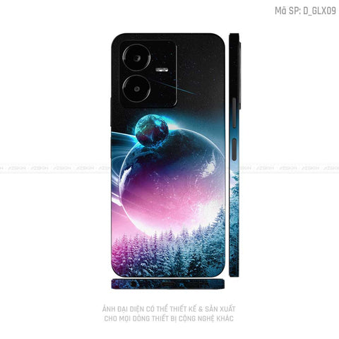 Dán Skin Vivo Y Series Hình Galaxy - Space | D_GLX09