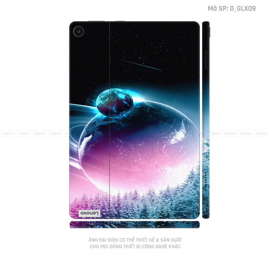 Dán Skin Máy Tính Bảng Lenovo Pad Series Hình Galaxy - Space | D_GLX09