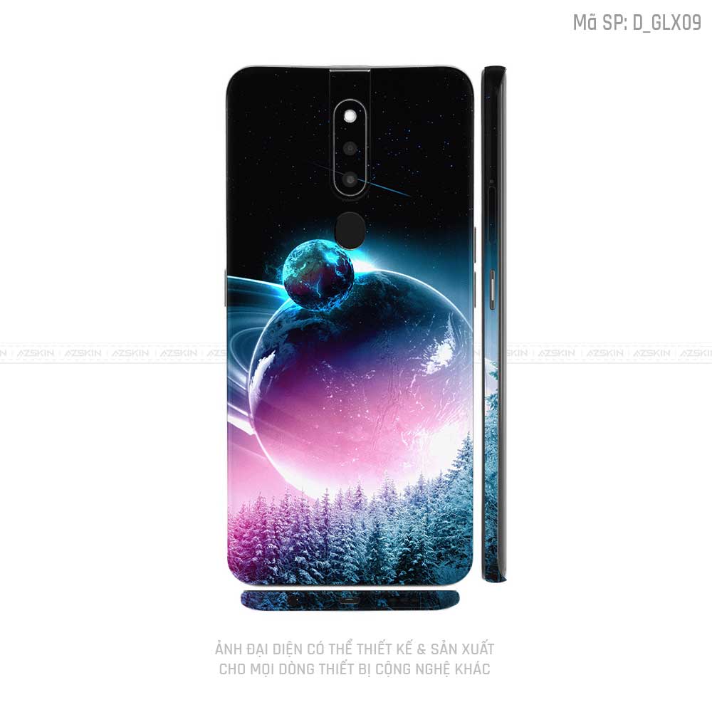Miếng Dán Skin Điện Thoại OPPO F Series Hình Galaxy-Space | D_GLX09