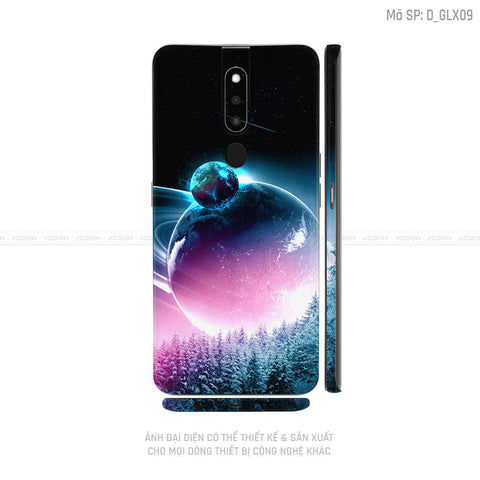 Miếng Dán Skin Điện Thoại OPPO F Series Hình Galaxy-Space | D_GLX09