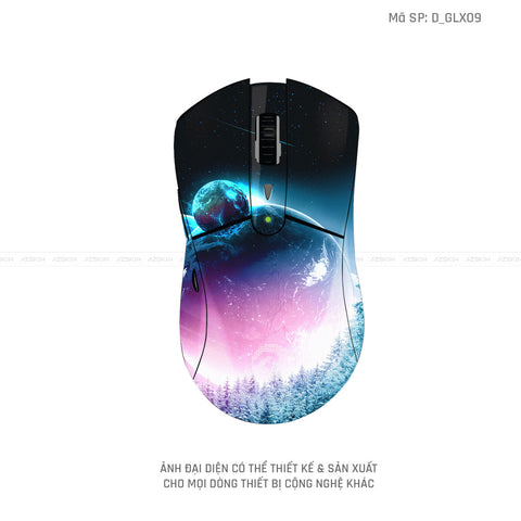 Skin Dán Chuột Dareu Hình Galaxy - Space | D_GLX09